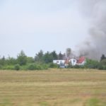 Piorun spowodował pożar domu w Ścinawie