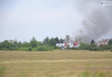 Piorun spowodował pożar domu w Ścinawie