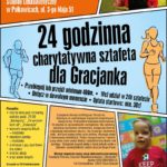 Charytatywna sztafeta dla Gracjanka