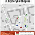 Ulica Chopina zamknięta na ponad 2 tygodnie
