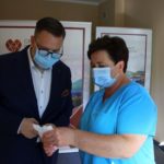 W Polkowicach otwarto punkt pobrań wymazów na obecność COVID-19