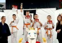 Sukces karateków z Gminy Lubin na Pucharze Polski Dzieci