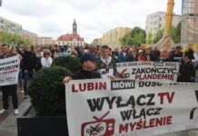Marsz Wolności – Stop COVID w Lubinie – FOTO