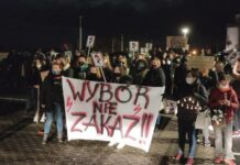 Myślę! Czuję! Decyduję! – Protest kobiet w Ścinawie