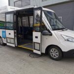 Elektryczny autobus na ulicach Polkowic