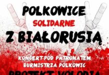 Koncert :Polkowice Solidarne z Białorusią