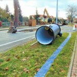 Utrudnienia w komunikacji. Jeden pas ul. Ogrodowej wyłączony z ruchu