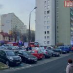 Tragedia w wieżowcu przy ul. Orlej. Kobieta zginęła w pożarze. – foto