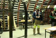 Egzamin w  zawodzie górnika – trwa sesja