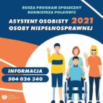 Asystent pomoże osobom niepełnosprawnym