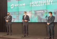 Premier ogłosił w KGHM nowe zasady szczepień przeciw COVID-19