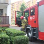 Kto zaprószył ogień w budynku? – FOTO