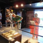 Multimedialna wystawa na otwarciu Polkowickiego Wiatraka