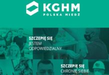 KGHM prowadzi kampanię zachęcającą do szczepień pracowników miedziowej spółki