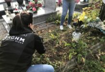 Wolontariusze KGHM wysprzątali zapomniane nagrobki