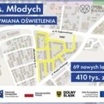 Nowe LED-y na osiedlu Młodych