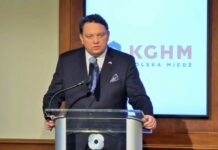 Zmiany w zarządzie KGHM. Chludziński nie jest już szefem