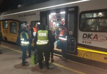 Pierwsi uchodźcy dowiezieni na Dolny Śląsk pociągiem Kolei Dolnośląskich