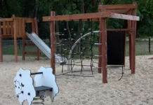 Nowy plac zabaw w Polkowicach dolnych