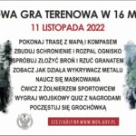 Niecodzienna wojskowa gra terenowa na Święto Niepodległości