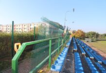 Nowa bieżnia, nowe ogrodzenie i remont płyty – modernizacja boiska przy KEN
