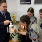 Płomień pojednania w Polkowicach