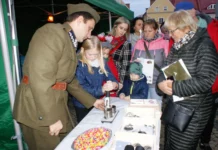 Dzień Niepodległości w rynku w Polkowicach