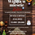 Wspólna wigilia w lubińskim rynku