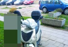 Ukradł skuter i od razu go złapali
