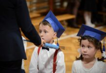 Pasowanie pierwszoklasistów w SP 9 w Lubinie – FOTO