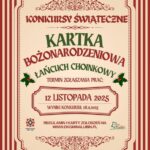 Konkursy bożonarodzeniowe – OKGL czeka na zgłoszenia