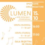 Zapisy do Chóru Dziecięco-Młodzieżowego. Muza zaprasza