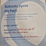 Jak walczyć z hejtem? Warsztaty w szkole w Krzeczynie