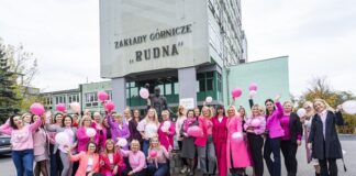 Różowy październik w KGHM z hasłem „Jesteś ważna, badaj się!”