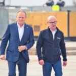 Premier Tusk z wizytą na miejscu budowy najgłębszego szybu górniczego w Polsce