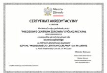 Lubiński Szpital MCZ znowu w elicie medycznych placówek