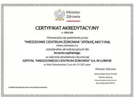 Lubiński Szpital MCZ znowu w elicie medycznych placówek