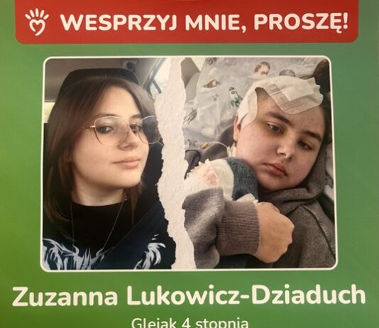 Ratujmy Zuzę, proszą rodzice