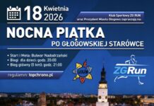 Bieg ,, Nocna Piątka po Głogowskiej Starówce”