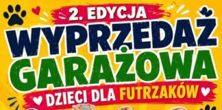 Dzieci dla Futrzaka – wesprzyj wyprzedaż garażową
