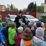 Przedszkolaki na komendzie