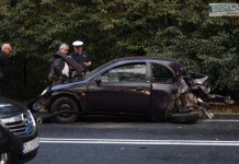 Lubin. Wypadek na K3