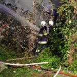 Znowu pożar śmieci w Kłopotowie