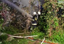 Znowu pożar śmieci w Kłopotowie