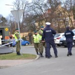 Niewybuch przy cmentarzu