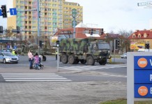 Amerykanie przejechali przez Lubin