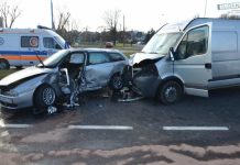 Wypadek na Kaczyńskiego