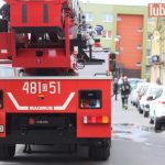 Pożar mieszkania w centrum miasta – FOTO