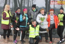Tulipany na biegu parkrun Lubin